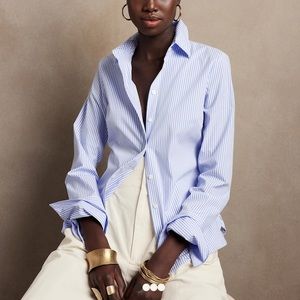 Banana Republic Fitted Button Down Shirt